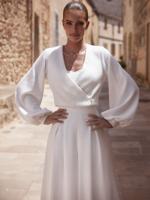 Bianco evento E476 Top | Maat: L