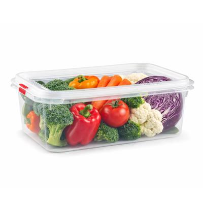 Vershoudbakje - met deksel - 26 x 16 x 10 cm - 2.6L - meal prep bakjes
