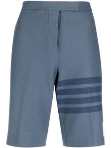 Thom Browne bermuda à détail 4 bandes signature - Bleu