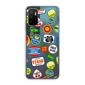 Fruitsticker: Xiaomi Poco M3 Pro 5G Transparant Hoesje