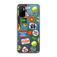 Fruitsticker: Xiaomi Poco M3 Pro 5G Transparant Hoesje
