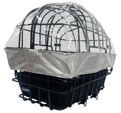 Pieper Regenhoes around voor dierenfietsmand luna xl