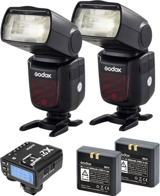 Godox Speedlite V860II Canon Duo X2 Trigger Kit