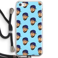 Drake Away: iPhone 5 / 5S / SE Transparant Hoesje met koord