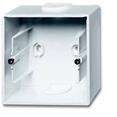 Busch-Jaeger 2CKA001799A0897 Opbouwbehuizing 1-voudig Wit, Verkeerswit 1 stuk(s)