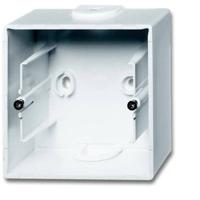 Busch-Jaeger 2CKA001799A0897 Opbouwbehuizing 1-voudig Wit, Verkeerswit 1 stuk(s)