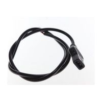 Stekker+kabel naafdynamo geisoleerd Stekker+kabel naafdynamo geisoleerd