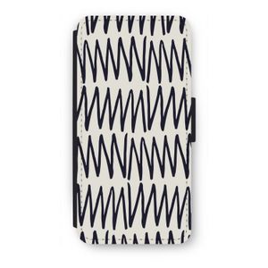 Marrakech Zigzag: iPhone SE 2020 Flip Hoesje