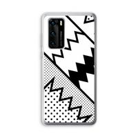 Pop Art #5: Huawei P40 Transparant Hoesje