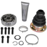 VidaXL As set zwart metaal