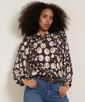 top met stippenprint