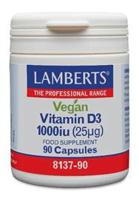Vitamine D3 1000IE 25mcg vegan - thumbnail