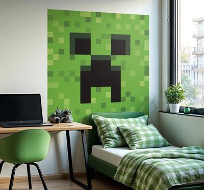 Gepixeld gezicht game sticker