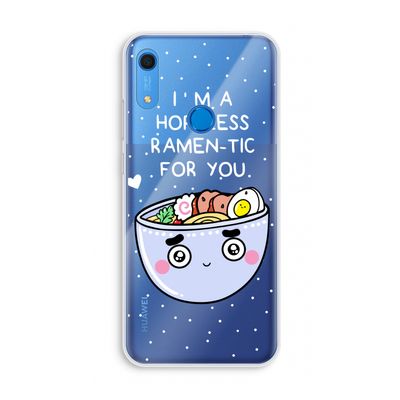 I'm A Hopeless Ramen-Tic For You: Huawei Y6s Transparant Hoesje