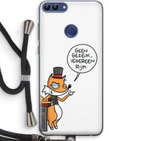Geen Gezeik: Huawei P Smart (2018) Transparant Hoesje met koord