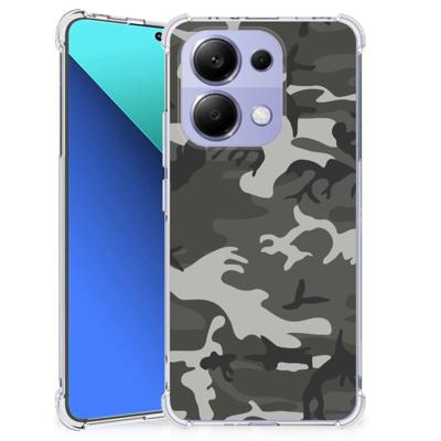 Xiaomi Redmi Note 13 4G Doorzichtige Silicone Hoesje Army Light Xiaomi Redmi Note 13 4G Doorzichtige Silicone Hoesje Army Light