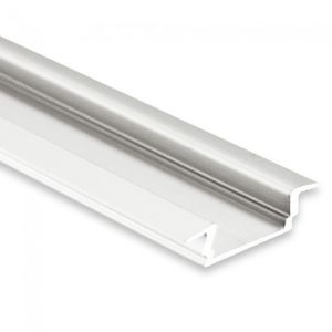 LED strip profiel inbouw aluminium PL8 200 cm excl. afdekking prijs p/m