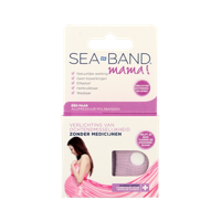 Sea Band Polsband zwangerschap roze 1 Paar