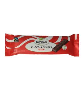 Chocolade reep puur zonder toegevoegde suiker