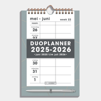 Duoplanner 2025 - 2026 Groen