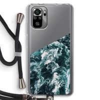 Zee golf: Xiaomi Redmi Note 10S Transparant Hoesje met koord