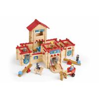 Actiefiguur Jeujura The Wooden Castle Fort 300 Onderdelen Playset