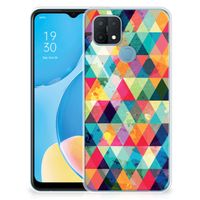 OPPO A15 TPU bumper Geruit