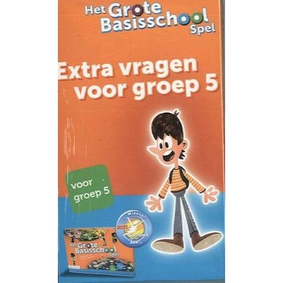 Het Grote Basisschool Spel: Extra vragen voor groep 5 uitbreiding