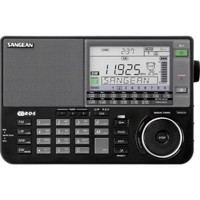 Sangean ATS-909 X wereldontvanger, Zwart