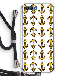 Musketon Anchor: Honor 10 Transparant Hoesje met koord