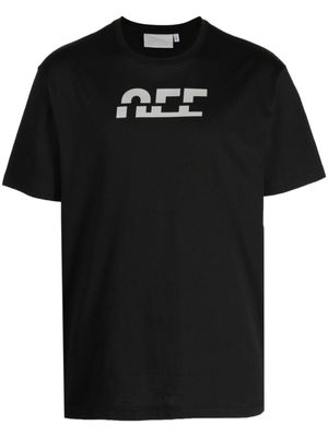 Off Duty t-shirt en coton à logo imprimé - Noir