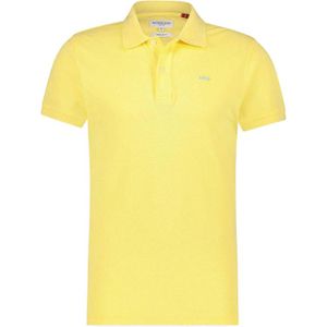 Poloshirt - McGregor - Polo Pique Geel - Regular-fit