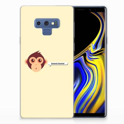 Samsung Galaxy Note 9 Telefoonhoesje met Naam Monkey Samsung Galaxy Note 9 Telefoonhoesje met Naam Monkey