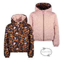 B.Nosy winter winterjas meisjes - roze - Jessie - reversible