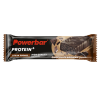 Powerbar Protein+ bar low sugar chocolate brownie 35 Gram