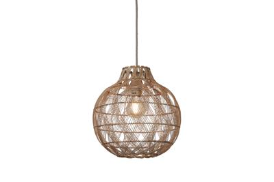 GOOD&MOJO Hanglamp 'Mendoza' Bamboe, 35cm, kleur Naturel