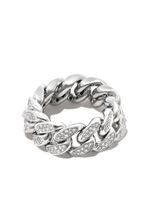 SHAY bague en or blanc 18ct sertie de diamants - Argent