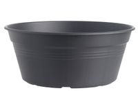 Bloempot Green basics schaal 38 cm living black - Elho