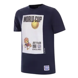 COPA Football - Engeland World Cup 1966 Poster T-Shirt - Navy