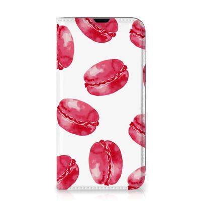 iPhone 13 | Flip Style Cover | Pink Macarons