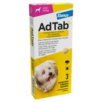 Adtab Adtab Kauwtablet voor honden >2,5-5,5 kg 3 stuks