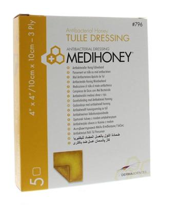 Medihoney Tulle dressing 10 x 10cm