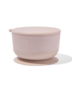 HEMA Schaaltje Met Afneembare Zuignap En Deksel Beige