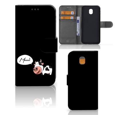 Samsung Galaxy J5 2017 Leuk Hoesje Cow Samsung Galaxy J5 2017 Leuk Hoesje Cow