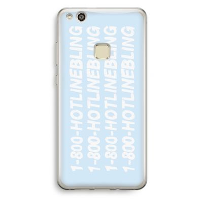 Hotline bling blue: Huawei Ascend P10 Lite Transparant Hoesje