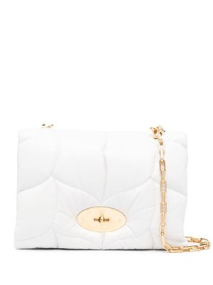 Mulberry sac porté épaule à design matelassé - Blanc