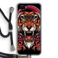 Tiger and Rattlesnakes: Pixel 3a Transparant Hoesje met koord