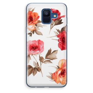 Roosjes: Samsung Galaxy A6 (2018) Transparant Hoesje
