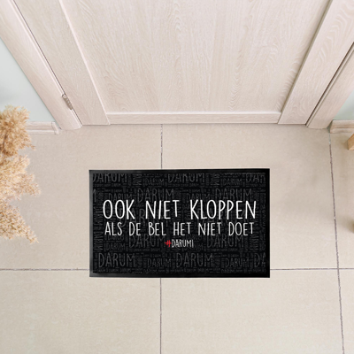 #DARUM! Deurmat - Ook Niet Kloppen Xcm - - Dekbed-Discounter.nl