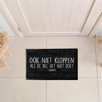 #DARUM! Deurmat - Ook Niet Kloppen Xcm - - Dekbed-Discounter.nl
